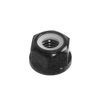 Locknut M12x1,25 Ergal - 0011M12125NER / BLACK SHINE