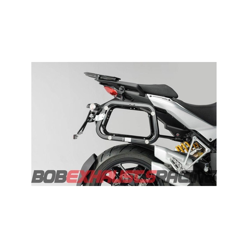 EVO side supports. Black. Ducati Multistrada 1200 / S