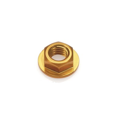 Nut with base M4 Ergal - 0015M04GOLDEN / GOLDEN