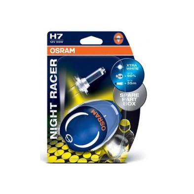 OSRAM NIGHT RACER H7 BULB, 2 PCS.