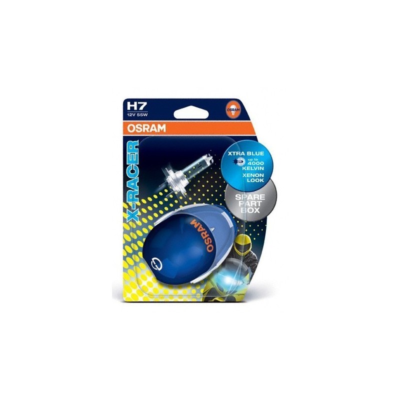 OSRAM X-RACER H7 BULB, 2 PCS.