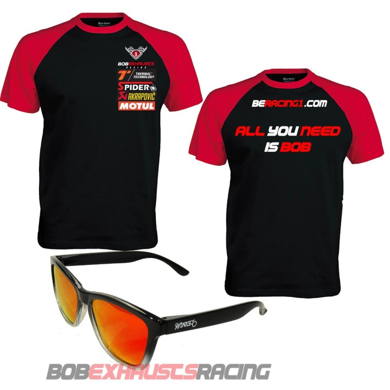 BERACING 1 GLASSES + ALL YOU NEED IS BOB SHIRT PACK