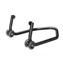 Iron rear detachable roller stand with 4 wheels - RSF039R