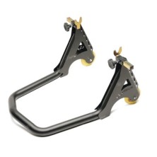 Iron rear stand with wheels and swingarm support - RSF21P