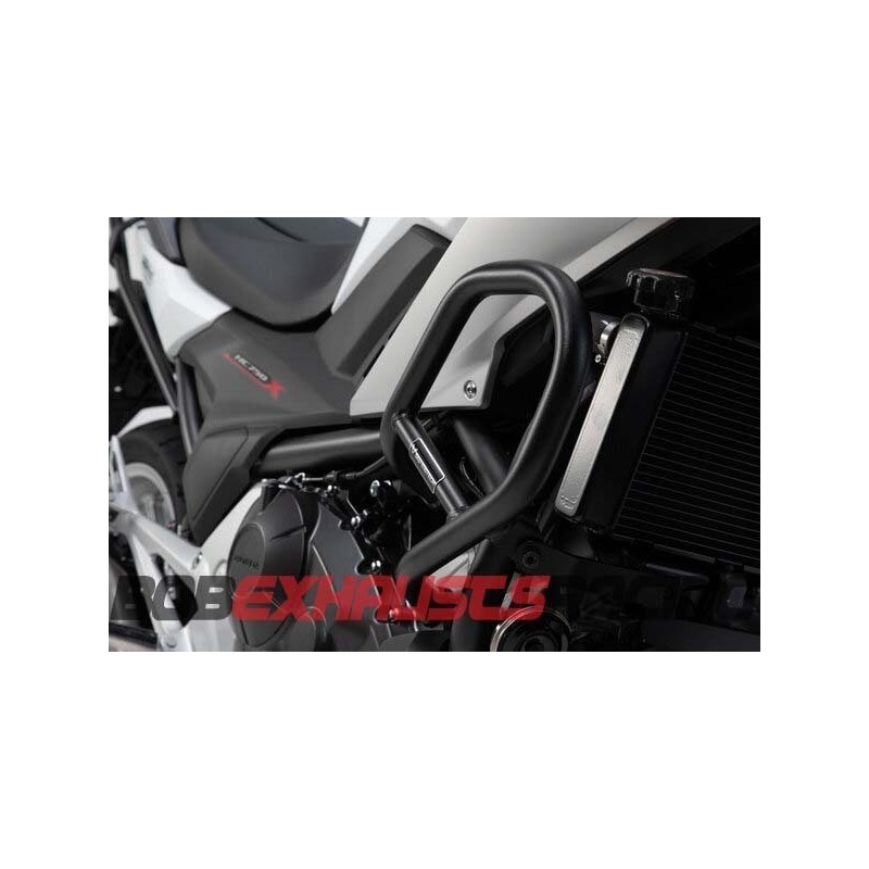 Side engine protections. Black. Honda NC700 (11-14), NC750 (14-