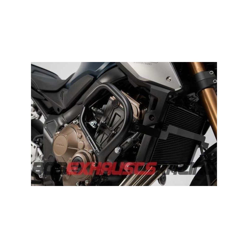 Protecciones laterales de motor. Negro. Honda CB650F (14-18) / CB650R (18-