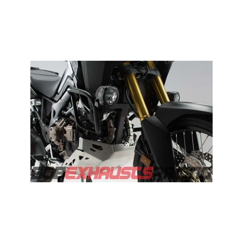 Side engine protections. Black. Honda CRF1000L Africa Twin (15-