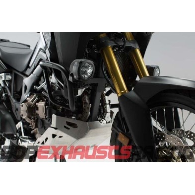 Side engine protections. Black. Honda CRF1000L Africa Twin (15-