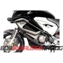 Side engine protections. Black. Honda VFR 800 X Crossrunner (11-14