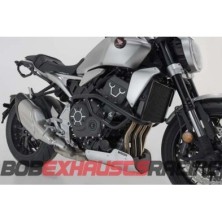 Side engine protections. Black. Honda CB1000R (18-