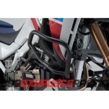 Side engine protections. Black. Honda CRF1100L Africa Twin Adv Sp. (19-