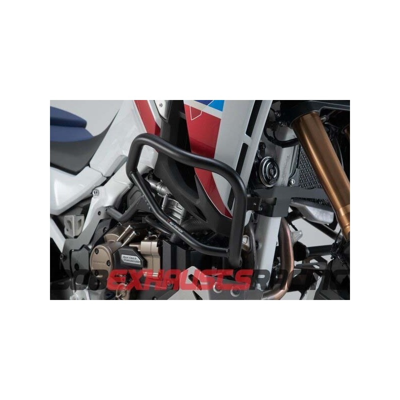 Side engine protections. Black. Honda CRF1100L Africa Twin Adv Sp. (19-