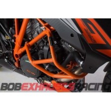Side engine protections. Orange. KTM 1290 Super Duke R / GT