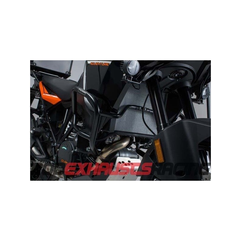 Protecciones laterales de motor. Negro. KTM 1050/1090 Adv, 1290 SAdv S