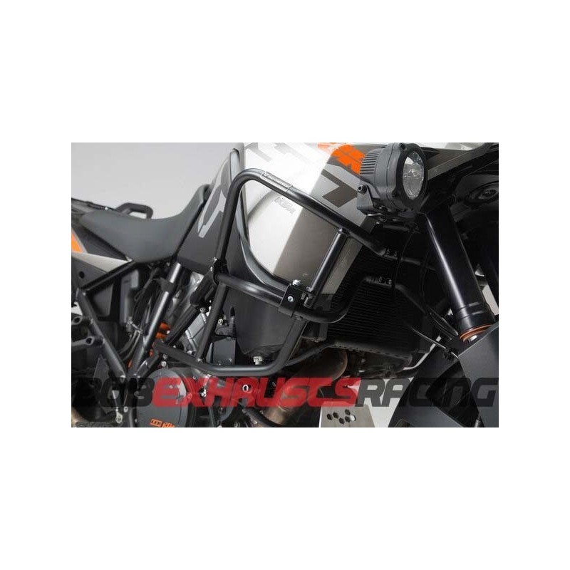 upper protections engine for original KTM. Black. 1290 SAdv R / S (16-), 1090 Adv (16-