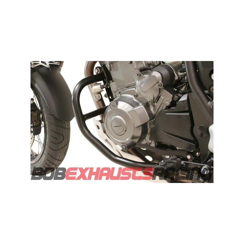 Protecciones laterales de motor. Negro. Yamaha XT 660 R / X (04-16