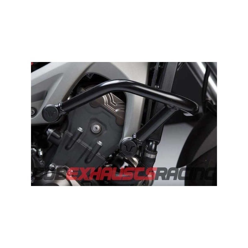 Protecciones laterales de motor. Negro. Yamaha MT-09/Tracer, XSR900/Abar