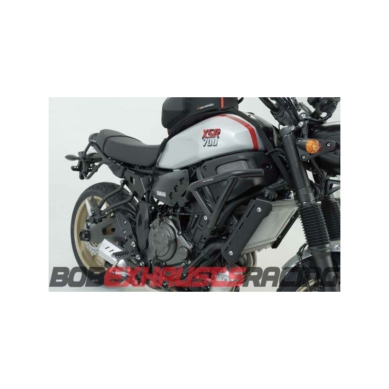 Protecciones laterales de motor. Negro. Yamaha XSR700 (15-) / XSR700 XT (19-