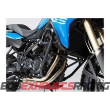 Side engine protections. Black. BMW F650/700/800GS.