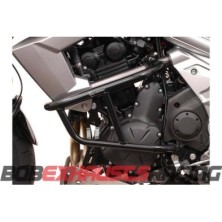 Protecciones laterales de motor. Negro. Kawasaki Versys 650 (07-14