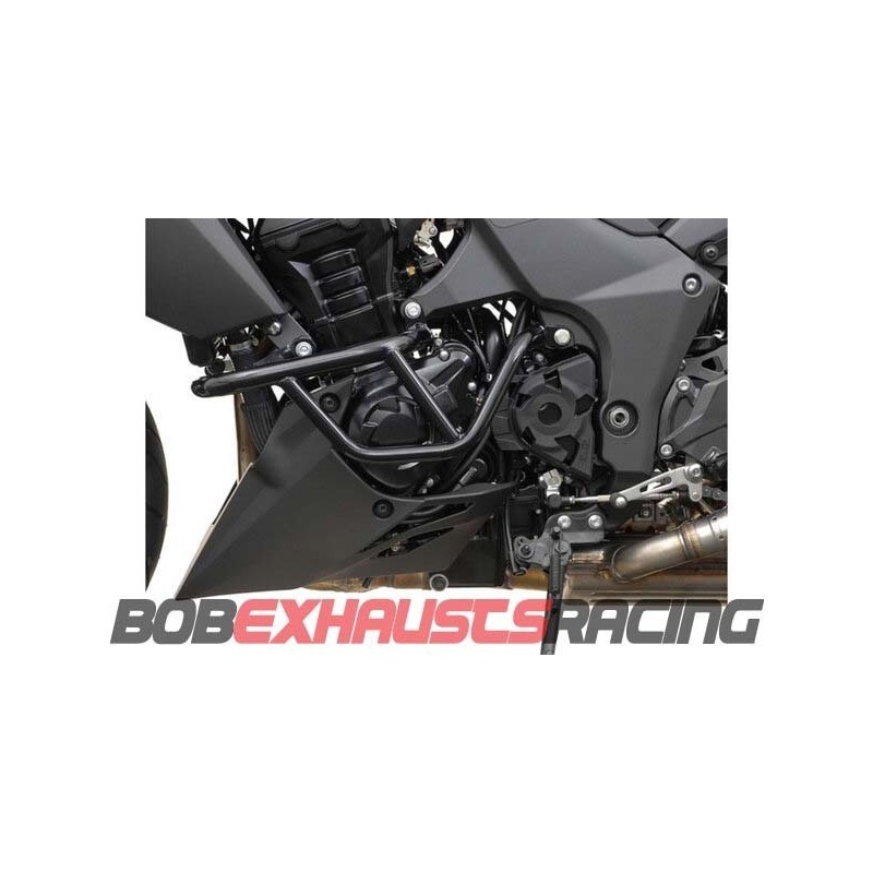 Side engine protections. Black. Kawasaki Z 1000 (10-