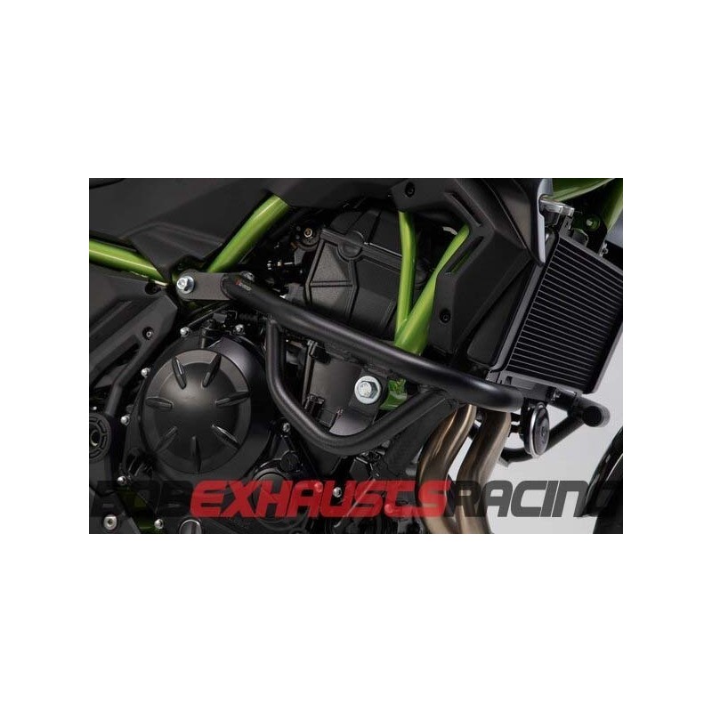 Protecciones laterales de motor. Negro. Kawasaki Z650 (16-) / Z650RS (21