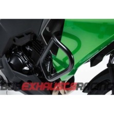 Side engine protections. Black. Kawasaki Versys-X300 ABS (16-