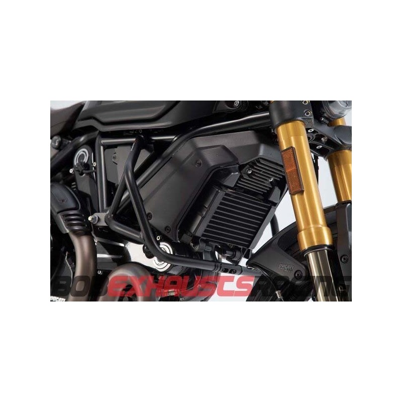 Side engine protections. Black. Ducati Scrambler 1100 models (17-