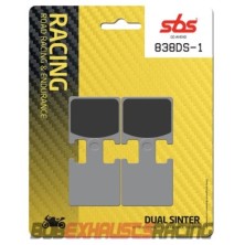 SBS BRAKE PADS DUAL SINTER 838-DS