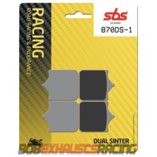 SBS BRAKE PADS DUAL SINTER 870-DS