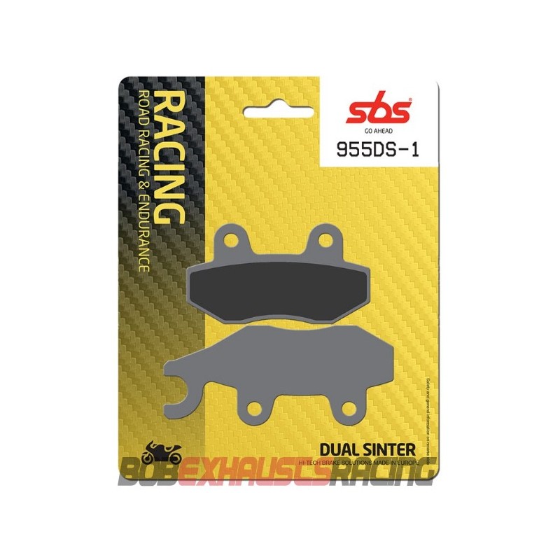 SBS BRAKE PADS DUAL SINTER 955-DS