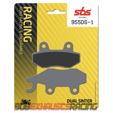 SBS BRAKE PADS DUAL SINTER 955-DS