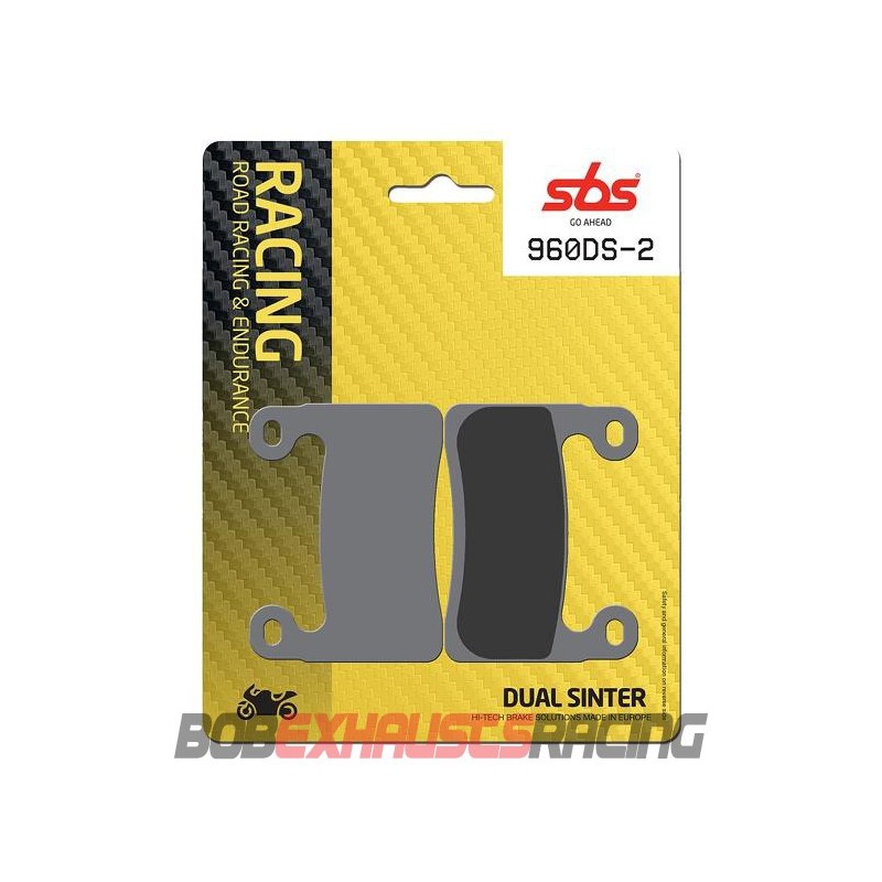 SBS BRAKE PADS DUAL SINTER 960-DS