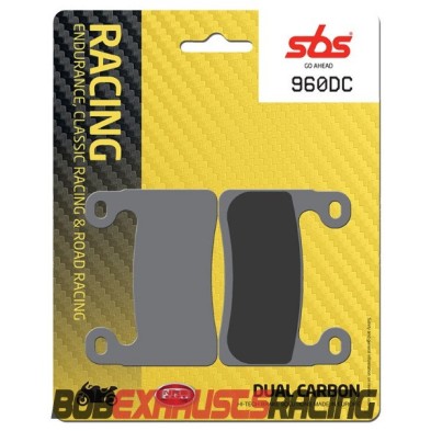 SBS BRAKE PADS DUAL CARBON 960-DC