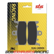 SBS DUAL CARBON DUCATI V2 PADS