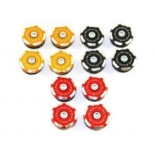 Frame plug kit 4 caps  34,1mm ; 2 caps  27mm ; 1 cap  23,5mm ; 1 cap  22,5mm