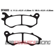 EBC BRAKE PADS SFA603HH