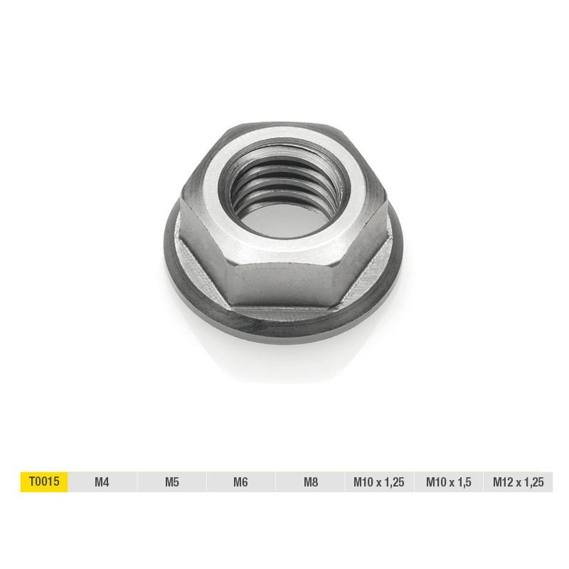 Nut with base M6 Tit. G.5 - T0015M07