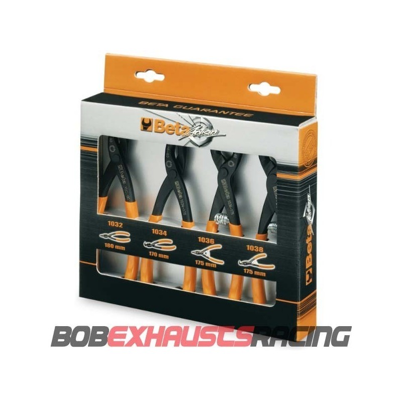 BETA SET OF 4 PLIERS FOR INTERNAL AND EXTERNAL SEALS