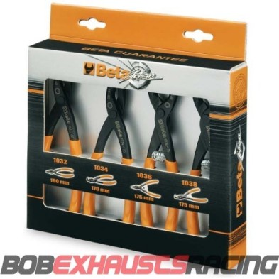 BETA SET OF 4 PLIERS FOR INTERNAL AND EXTERNAL SEALS