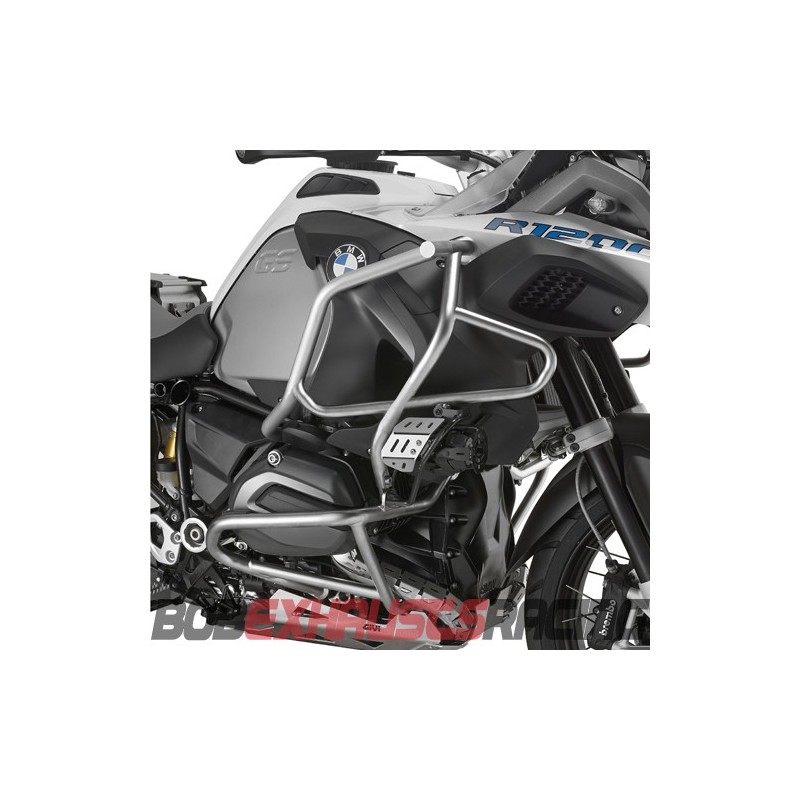GIVI DEFENSAS DE MOTOR ESPECIFICAS EN ACERO INOX DE BMW R1200 GS ADVENTURE 2014-18