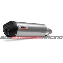 MIVV EXHAUST OVAL TITANIO CARBON CAP