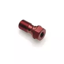 Simple screw With Purger M10 X 1.25 - VF1251SPR/R / RED