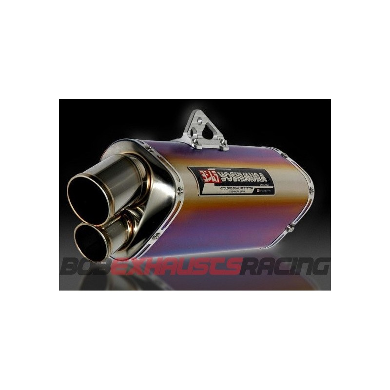 EXHAUST YOSHIMURA TRI-OVAL DUAL TIP