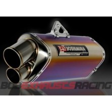COMPLETE SYSTEM YOSHIMURA TRI-OVAL DUAL TIP RACING