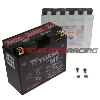 BATTERY YUASA WITHOUT MAINTENANCE YT12B-BS