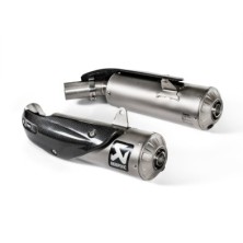 Slip-on silencer standardised Ducati