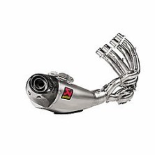 Racing complete exhaust standardised TUV Euro 4