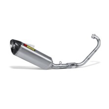 Racing complete exhaust standardised TUV Euro 4