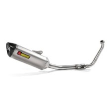 Racing complete exhaust standardised TUV Euro 4